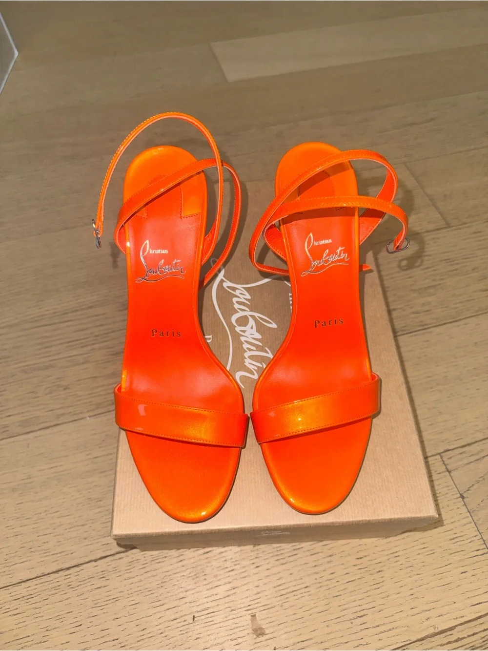 Christian Louboutin 120mm Miss Z Queen sandal 38.5 - Picture 1 of 4